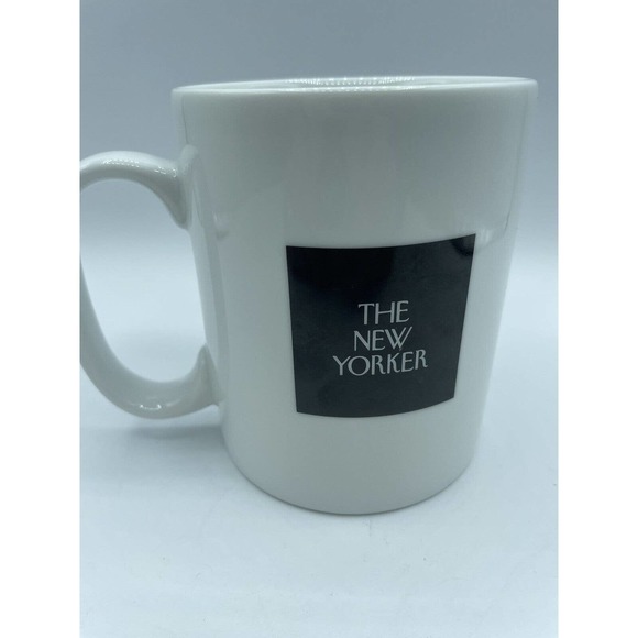 The New Yorker Magazine Co Conde Nast 1998 Mug Never Think Outside The Box Cart - Picture 5 of 7